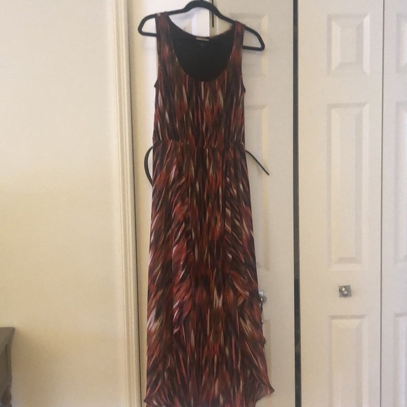 Calvin Klein long dress with belt - Picture 2 of 4